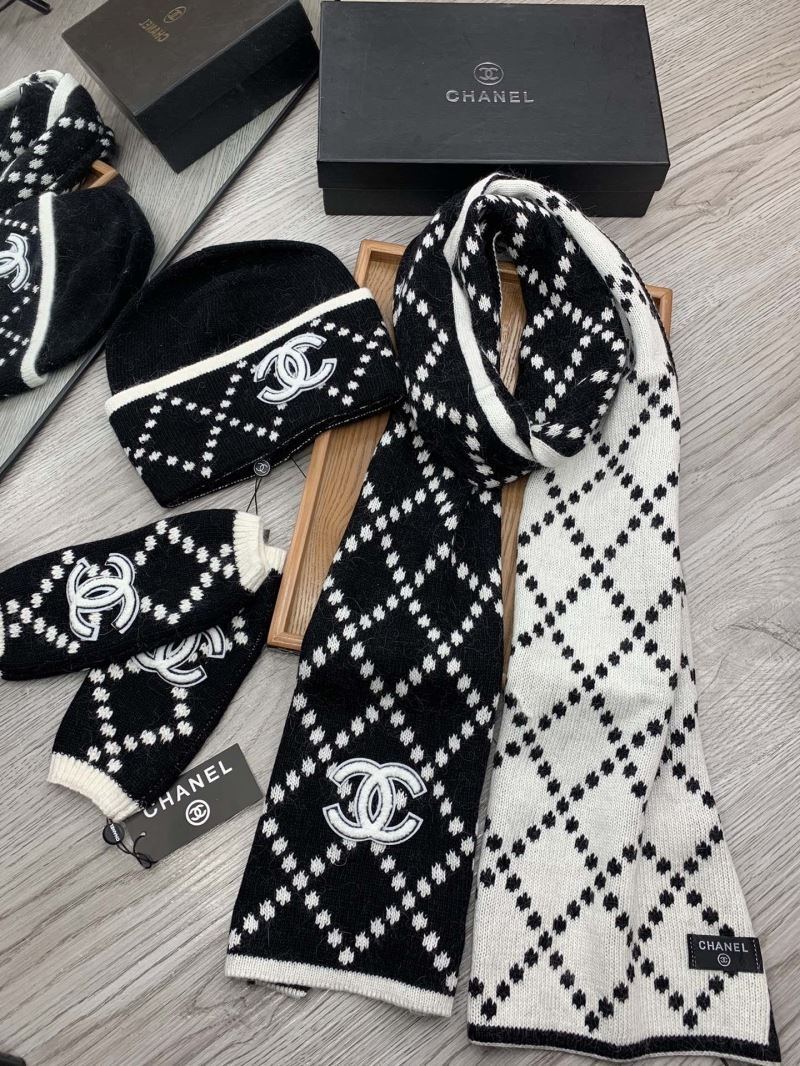 Chanel Caps Scarfs